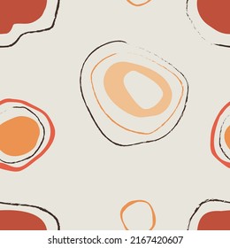 Seamless minimalist background. Abstract modern shape background. Vector illustration