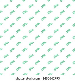 Seamless Minimalist Leaf Pattern Design