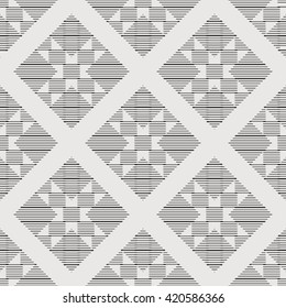 Seamless minimalistic abstract geometric pattern. Seamless background.