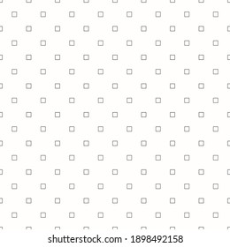 Nahtlos minimalistischer Hintergrund, weiße, einfache, gepunktete Textur