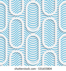 Padrão Minimalista Perfeito. Fundo abstrato fino. Papel de parede tridimensional futurista. Design decorativo elegante