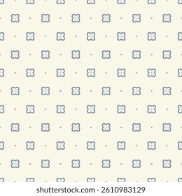 seamless minimalistic pattern.Simple background with floral shapes  for fabrics, wallpapers, linen, nursery, stationery
