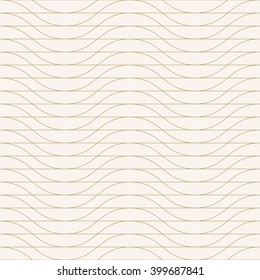 seamless minimalistic wave pattern of slim lines.