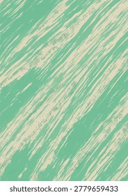 Seamless Mint Green Diagonal Brush Stroke Texture - Distressed Grunge Pattern with Cream Streaks Background for Digital Paper, Scrapbooking, Wallpaper and Graphic Design