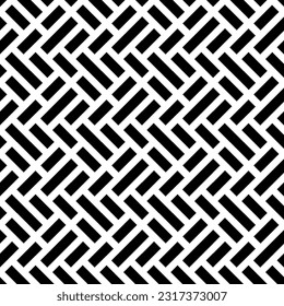 Modelos impecables. Textura moderna y elegante. Composición de elementos geométricos repetidos regularmente. Monocromo, simple. Vector.