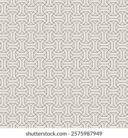 Seamless Modern Abstract Pattern Concept Background. Kumi-kikko pattern. Seamless Japanese pattern background. Vector illustration