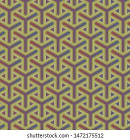 Seamless Modern Abstract vector camouflage pattern for girls, boys, clothes. Geometric shapes wallpaper for textile and fabric print. Fashion style autumn colorful background texture.
