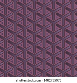 Seamless Modern Abstract vector pattern for girls, boys, clothes. Geometric shapes wallpaper for textile and fabric print. Fashion style monochrome background texture.