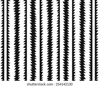 seamless modern background with stripes teeth