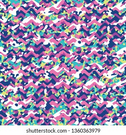 Seamless Modern Camouflage Pattern