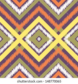 seamless modern chevron zig zag pattern background