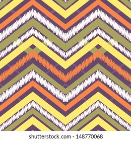 seamless modern chevron zig zag pattern background