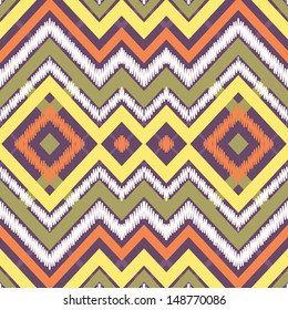 seamless modern chevron zig zag pattern background