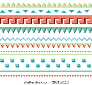 Seamless modern ethnic pattern 2