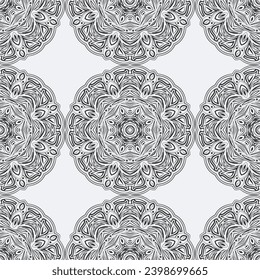Patrón de fondo geométrico de mosaico moderno sin inconvenientes. Ilustración vectorial.