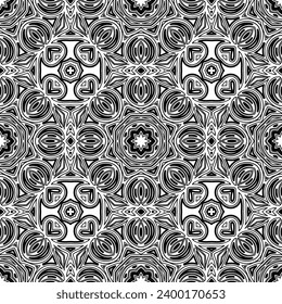 Nahtlose, moderne, geometrische Hintergrundmuster . Vektorgrafik.