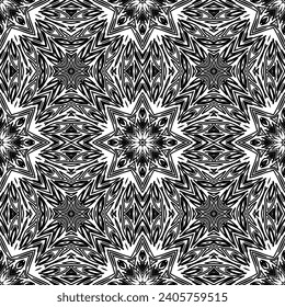 Seamless Modern Mosaic Geometric Background Pattern . Vector illustration.