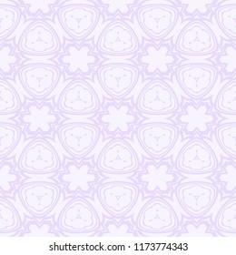 Seamless modern pattern. Art-deco floral Geometric background. Graphic design. Vector illustration