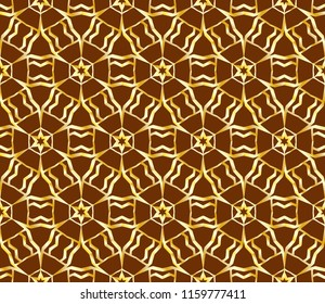 Seamless modern pattern. Art-deco Geometric background. Graphic design. Vector illustration.