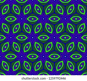 Seamless Modern Pattern. Art-Deco Geometric Background. Graphic Design. Vector Illustration