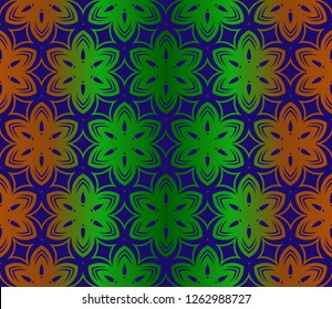 Seamless Modern Pattern. Art-Deco Geometric Background. Graphic Design. Vector Illustration