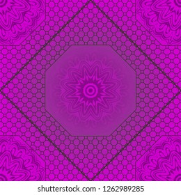 Seamless modern pattern. Art-deco Geometric background. Graphic design. Vector illustration