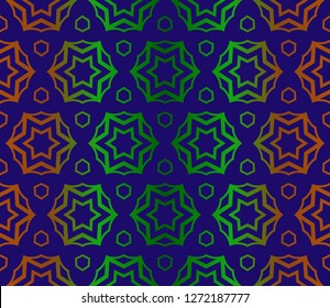 Seamless Modern Pattern. Art-Deco Geometric Background. Graphic Design. Vector Illustration