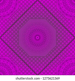 Seamless modern pattern. Art-deco Geometric background. Graphic design. Vector illustration