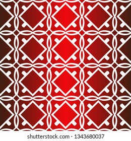 Seamless Modern Pattern. Art-Deco Geometric Background. Graphic Design. Vector Illustration. Idea for your presentation. wallpaper, page, advert. Red white color.