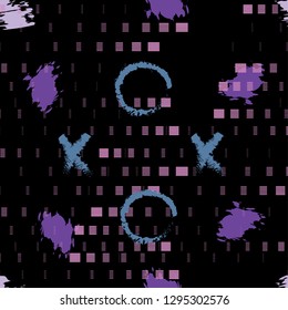 Seamless modern pattern for printing textile. Vector illustration.