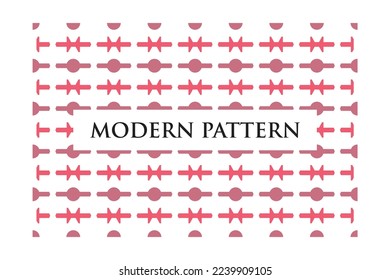 Seamless Modern Pattern. Modern vector textured background from Indonesia