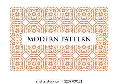 Seamless Modern Pattern. Modern vector textured background from Indonesia