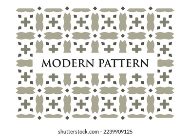 Seamless Modern Pattern. Modern vector textured background from Indonesia