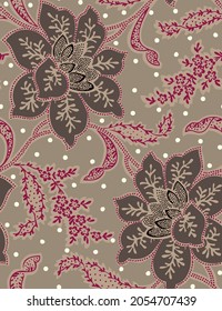 Seamless modern textile design print for repeated fabric and fashion prints