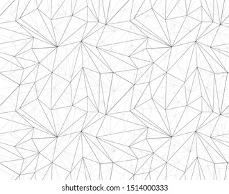 Seamless modern vector geometric background. Polygonal art. Web design background 