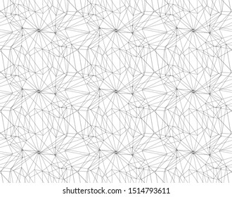 Seamless modern vector geometric background. Polygonal art. Web design background 