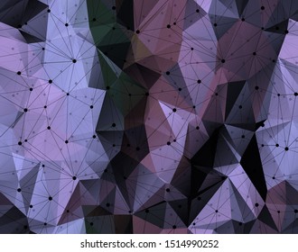 Seamless modern vector geometric background. Polygonal art. Web design background 