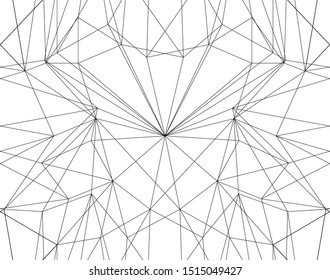 Seamless modern vector geometric background. Polygonal art. Web design background 