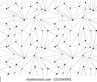 Seamless modern vector geometric background. Polygonal art. Web design background 