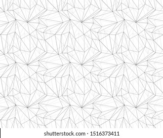 Seamless modern vector geometric background. Polygonal art. Web design background 