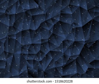Seamless modern vector geometric background. Polygonal art. Web design background 