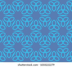 Seamless modern vector illustration with geometric ornament.