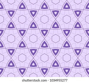 Seamless modern vector illustration with geometric ornament.