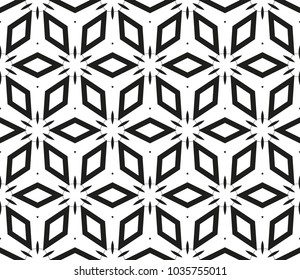 Seamless modern vector illustration with geometric ornament.