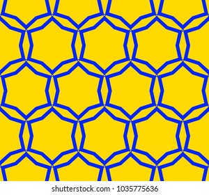 Seamless modern vector illustration with geometric ornament.
