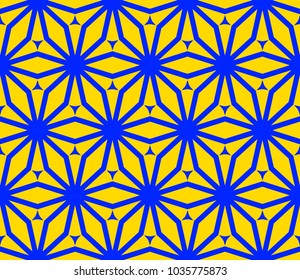 Seamless modern vector illustration with geometric ornament.
