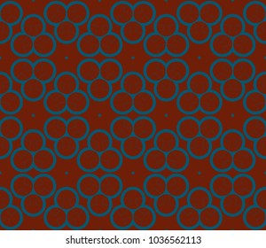 Seamless modern vector illustration with geometric ornament.