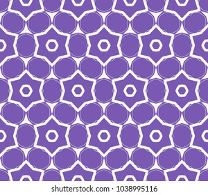 Seamless modern vector illustration with geometric ornament.