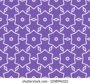 Seamless modern vector illustration with geometric ornament.