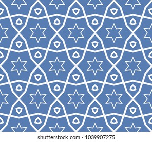 Seamless modern vector illustration with geometric ornament.